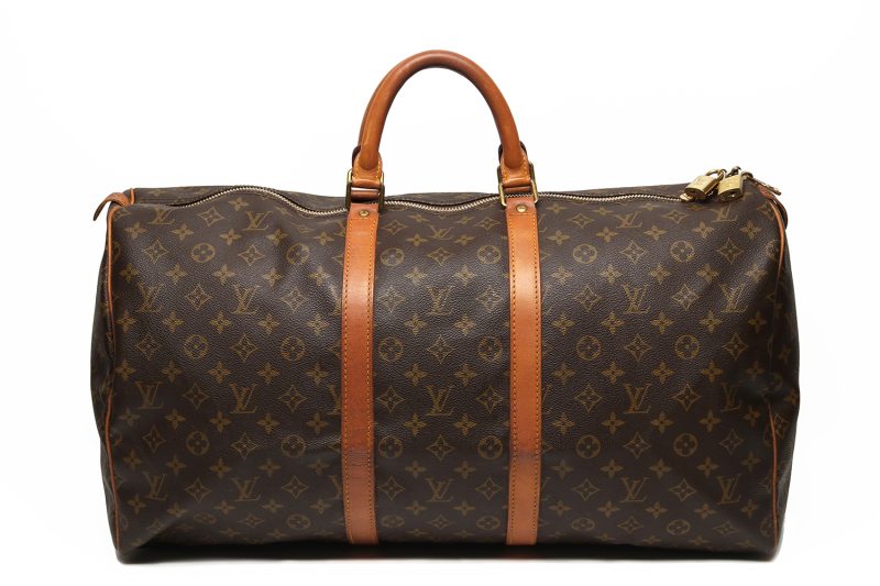 Travel Bag Louis Vuitton Keepall 55 Monogram Canvas ref. M41424