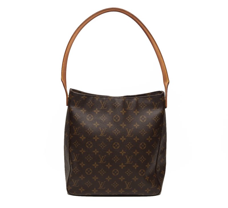 Shoulder Bag Hand Bag Louis Vuitton Looping GM Monogram Canvas ref. M51145