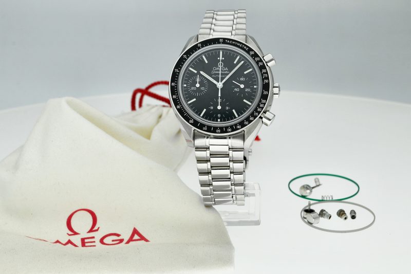 ca. 2009 Omega Speedmaster Reduced II Sapphire 35395000 Automatic 39 mm Omega Serviced - Image 16