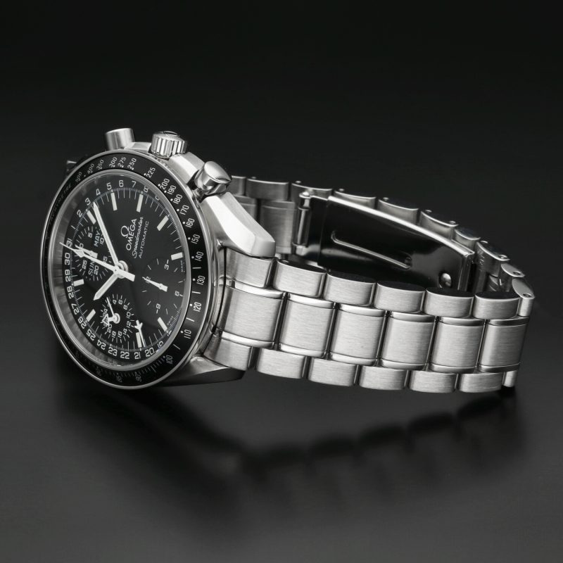 2002 Omega ref. 35205000 Speedmaster Reduced Triple Date Mk40, Box and Original Warranty + Omega Service - Image 16