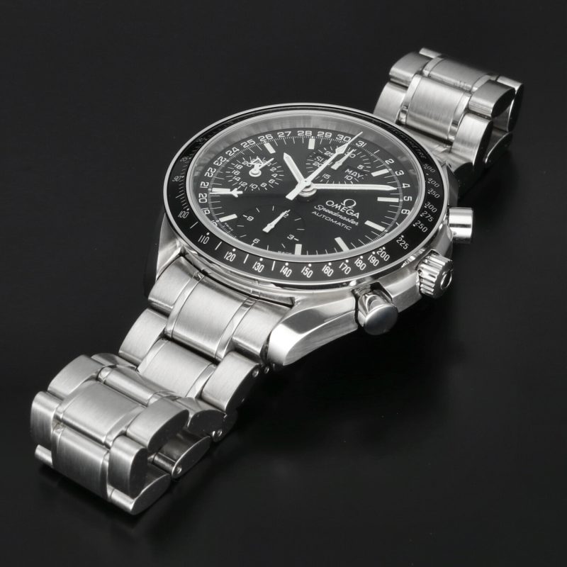 2002 Omega ref. 35205000 Speedmaster Reduced Triple Date Mk40, Box and Original Warranty + Omega Service - Image 15