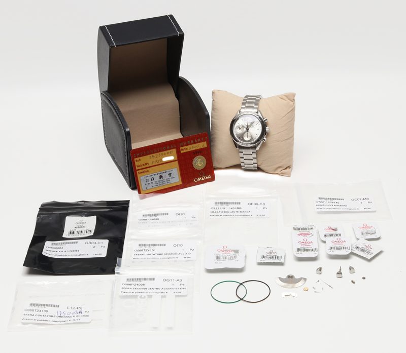 2005 Omega Speedmaster ref. 35233000 Reduced Triple Date Original Warranty + Omega Service - Image 18