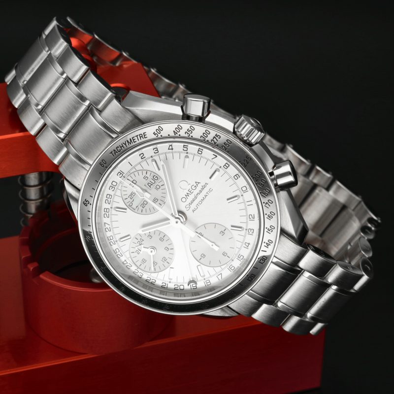 2005 Omega Speedmaster ref. 35233000 Reduced Triple Date Original Warranty + Omega Service - Image 6