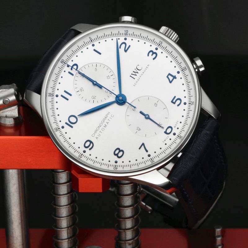 2021 New, Unworn, IWC ref. IW371605 Portugieser Chronograph Automatic Full-set + Extended IWC Warranty Until 2029 - Image 4