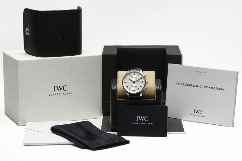 2021 New, Unworn, IWC ref. IW371605 Portugieser Chronograph Automatic Full-set + Extended IWC Warranty Until 2029 - Image 16