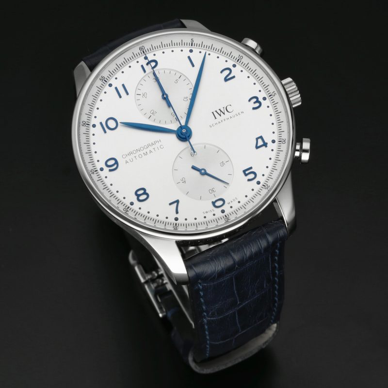 2021 New, Unworn, IWC ref. IW371605 Portugieser Chronograph Automatic Full-set + Extended IWC Warranty Until 2029 - Image 12