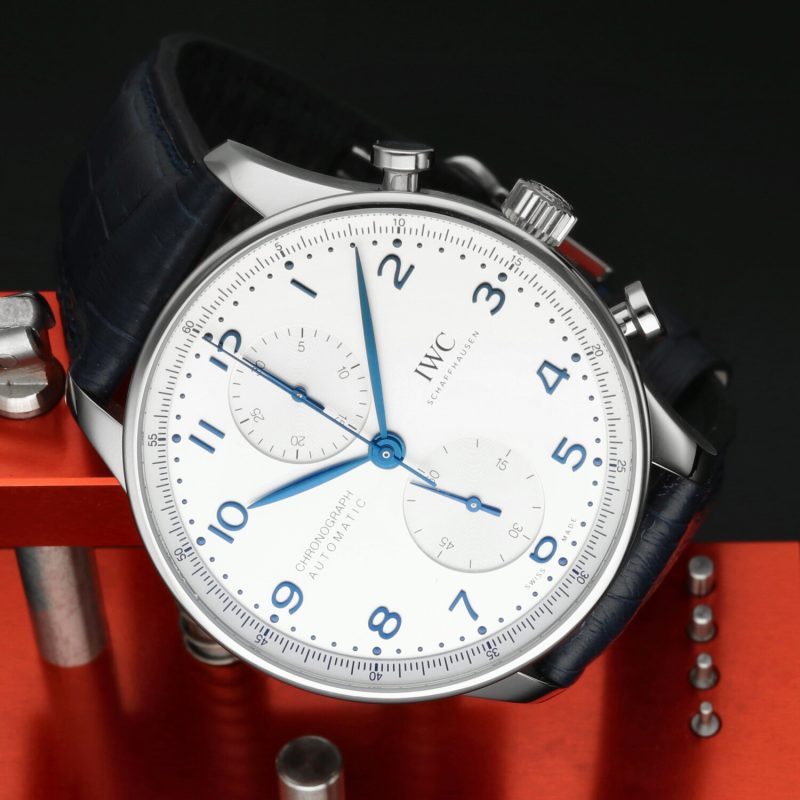 2021 New, Unworn, IWC ref. IW371605 Portugieser Chronograph Automatic Full-set + Extended IWC Warranty Until 2029 - Image 5