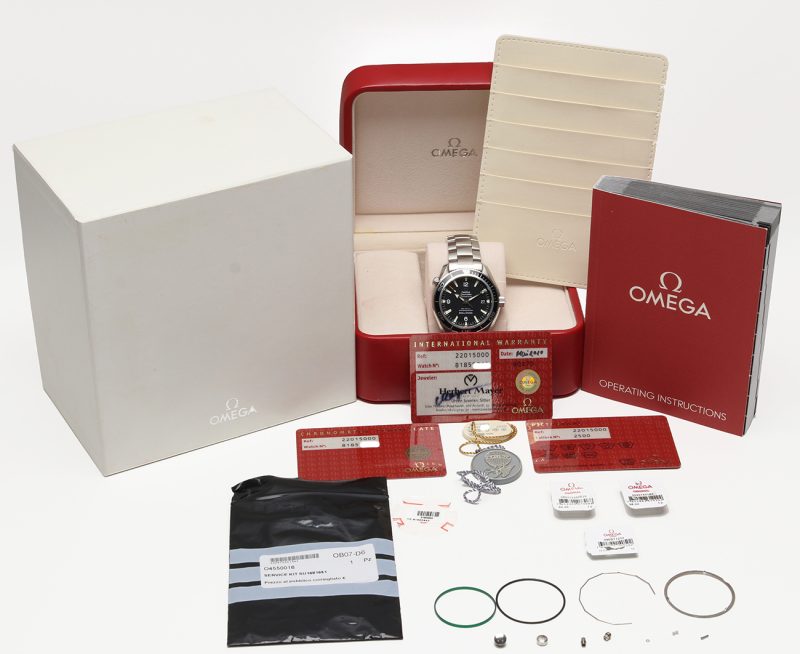 2010 Omega ref. 2201500 Seamaster Planet Ocean 600M Automatic 42 mm Full set + Omega Serviced - Image 17