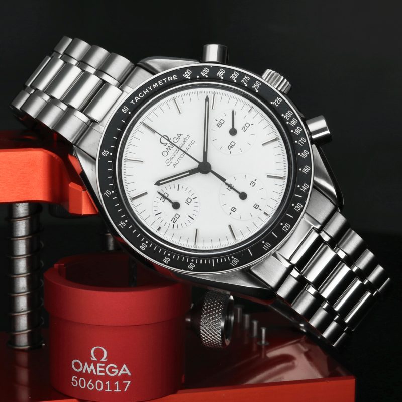 1992 Omega ref. 35102000 Speedmaster Reduced Albino Automatic 39 mm Complete Set - Image 5