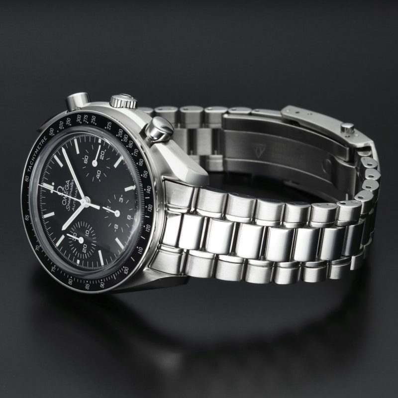 2010 Omega Speedmaster Reduced II Zaffiro 35395000 Automatico 39 mm Scatola + Garanzia - immagine 15