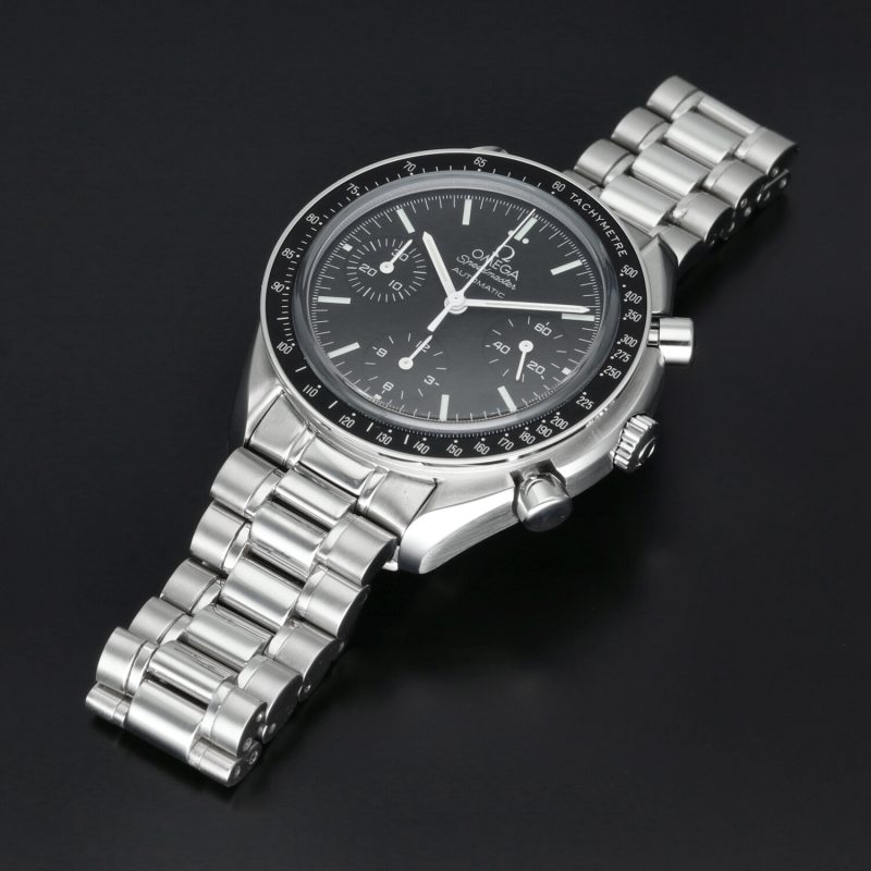 2010 Omega Speedmaster Reduced II Zaffiro 35395000 Automatico 39 mm Scatola + Garanzia - immagine 14