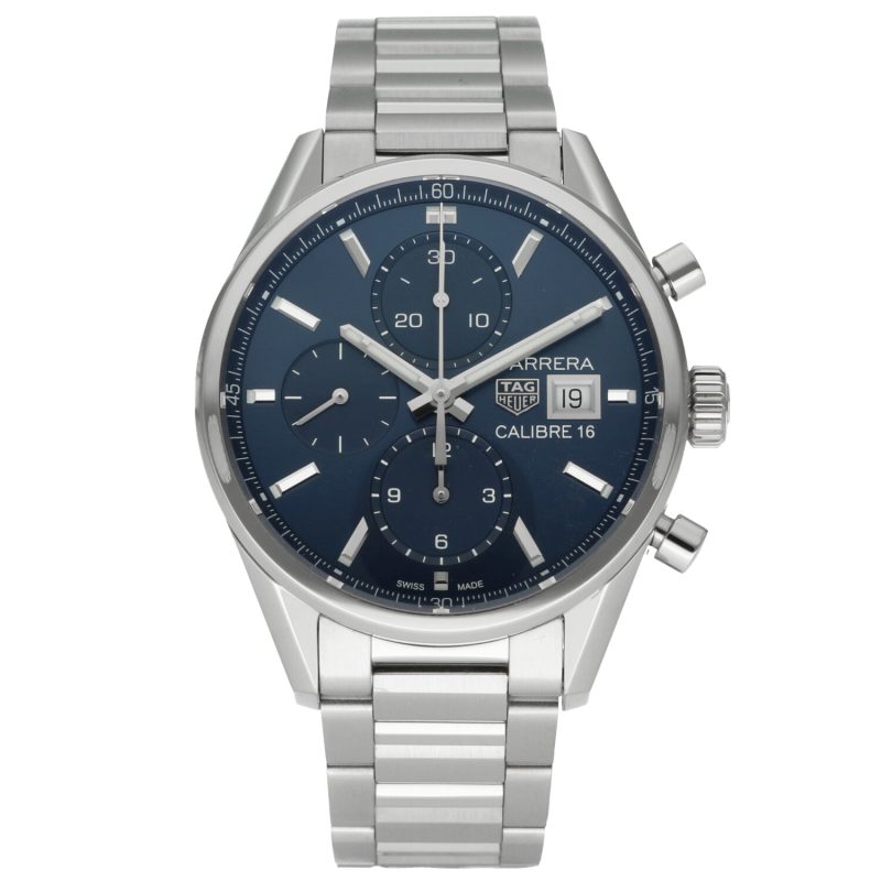 2020 TAG Heuer CBK2112.BA0715 Carrera Calibre 16 Automatico 41 mm, Scatola, Garanzia, Libretto - immagine 2