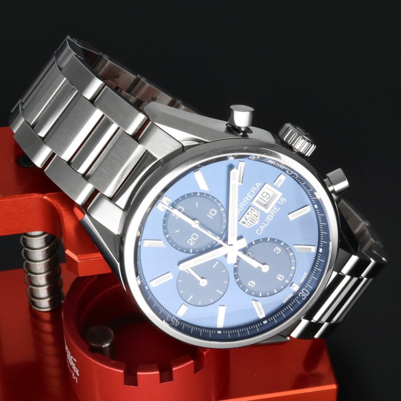 2020 TAG Heuer CBK2112.BA0715 Carrera Calibre 16 Automatico 41 mm, Scatola, Garanzia, Libretto - immagine 6