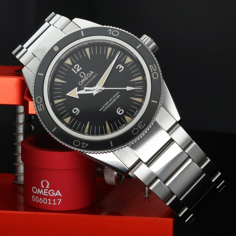 2017 Omega ref. 23330412101001 Seamaster 300 Acciaio Automatico 41 mm Full-set - immagine 5