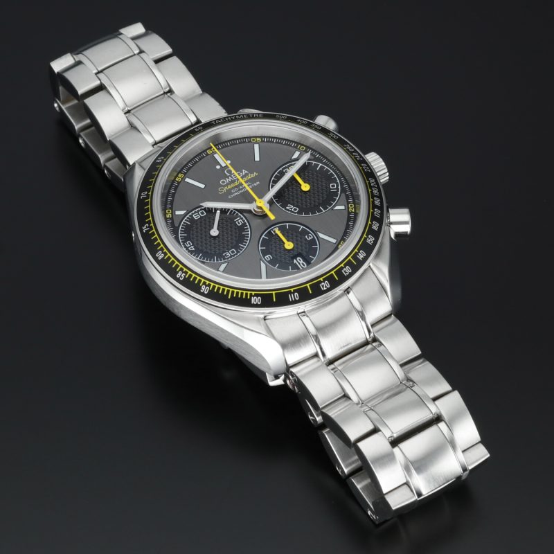 2019 Unpolished Omega 32630405006001 Speedmaster Racing Co-Axial Chronograph 40 mm Box+Cards+Booklet - Image 13