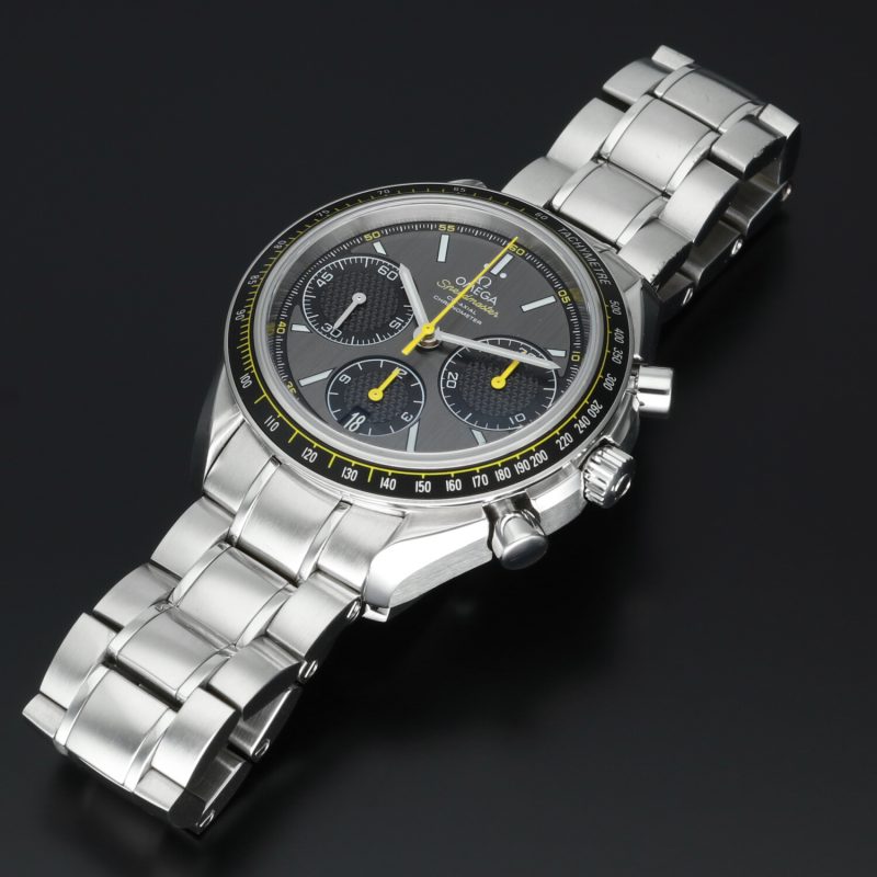 2019 Unpolished Omega 32630405006001 Speedmaster Racing Co-Axial Chronograph 40 mm Box+Cards+Booklet - Image 14