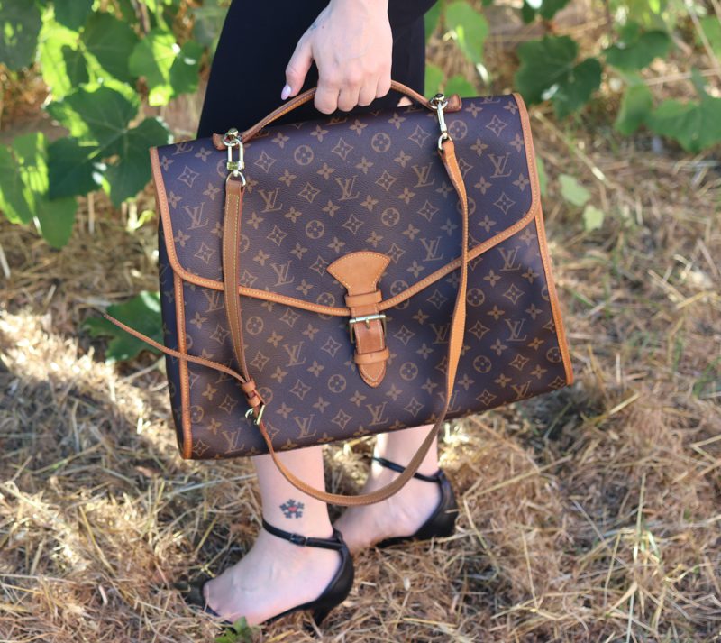 Borsa Louis Vuitton Bel Air Monogram Canvas ref. M51122 - immagine 3