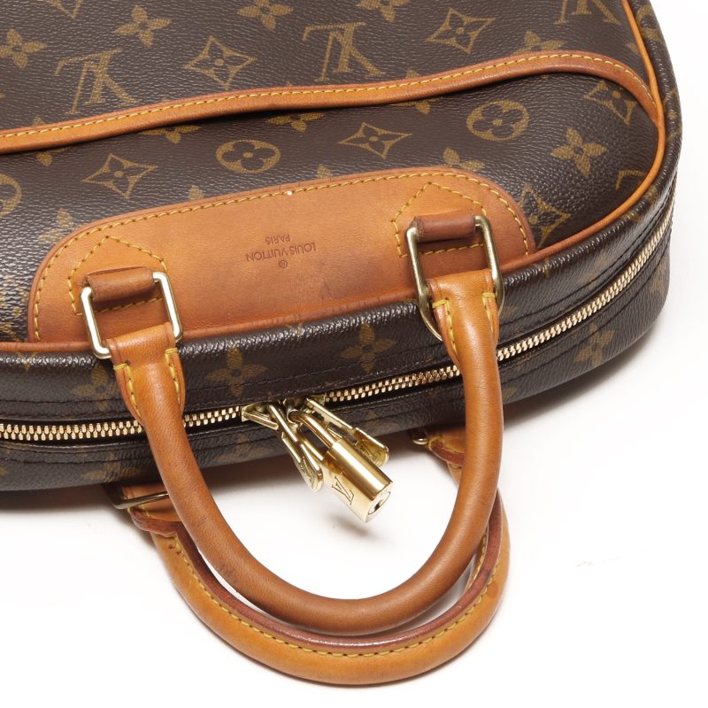 Louis Vuitton Trouville M42228 - Iconica Borsa a Mano in Tela Monogram Marrone - immagine 13