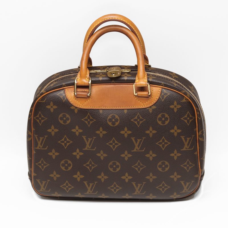 Louis Vuitton Trouville M42228 - Iconica Borsa a Mano in Tela Monogram Marrone - immagine 5