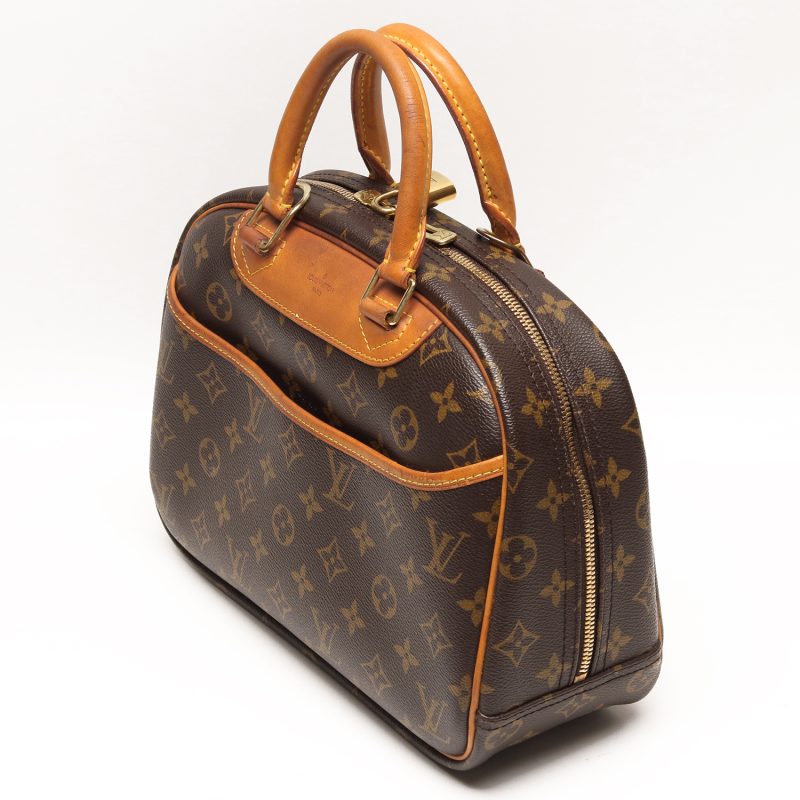 Louis Vuitton Trouville M42228 - Iconica Borsa a Mano in Tela Monogram Marrone - immagine 9