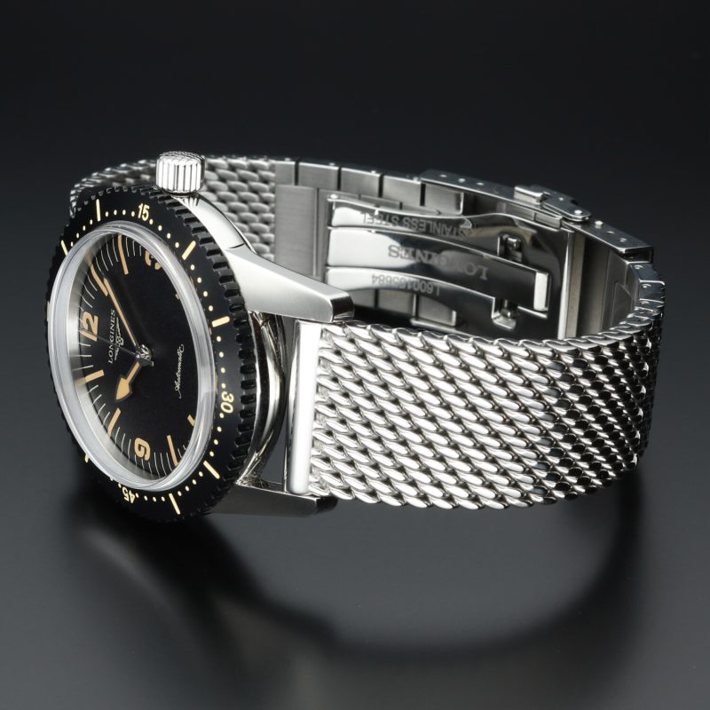 ca. 2022 Longines Heritage Skin Diver L2.822.4.56.6 - Iconico Orologio Subacqueo Automatico 42mm - Full-set - immagine 15