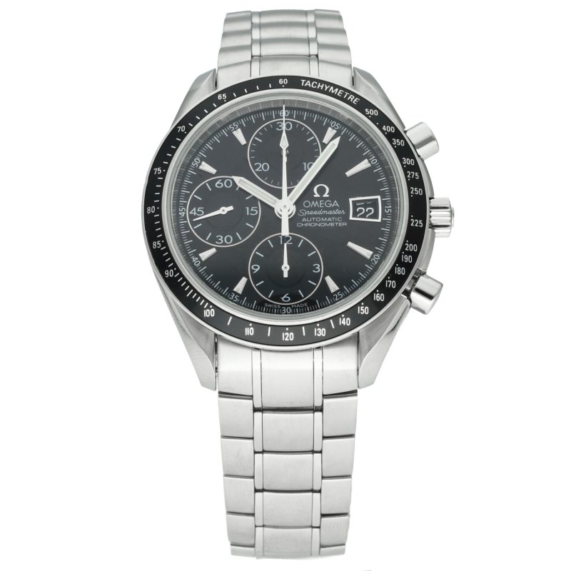 ca. 2013 Omega Speedmaster Date 3210.50.00 NOS Mai Indossato Full Set - immagine 3