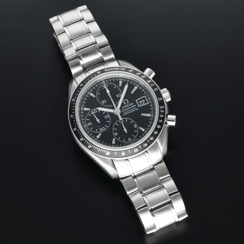 ca. 2013 Omega Speedmaster Date 3210.50.00 NOS Mai Indossato Full Set - immagine 13