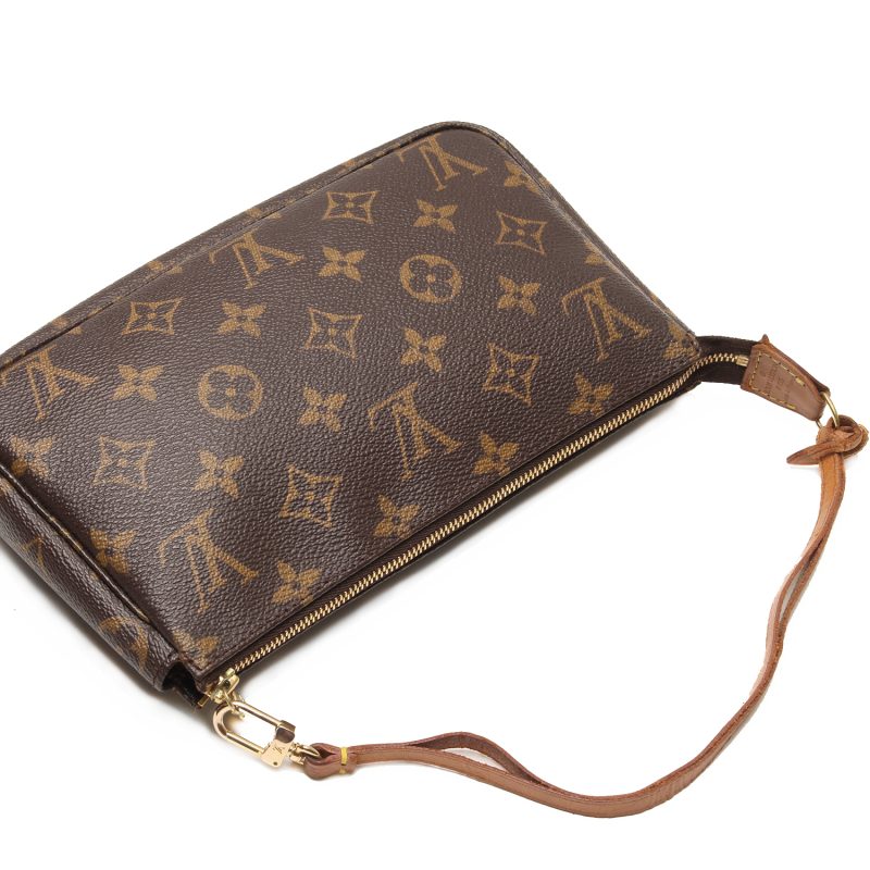 Louis Vuitton Monogram Pochette M51980 - Pre-Loved Classic with Honey Patina and Authenticity Guarantee - Image 10