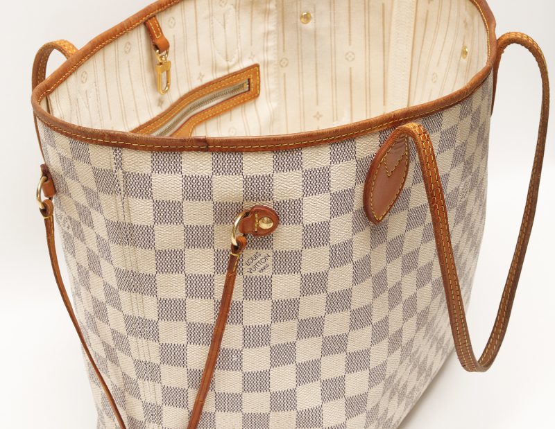 Louis Vuitton Neverfull MM Damier Azur N51107 - immagine 12