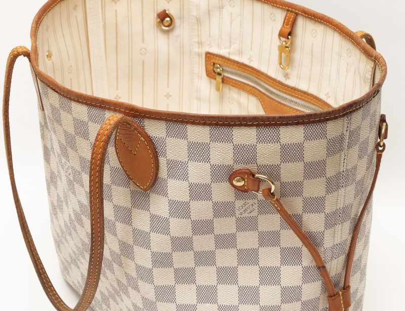 Louis Vuitton Neverfull MM Damier Azur N51107 - immagine 13