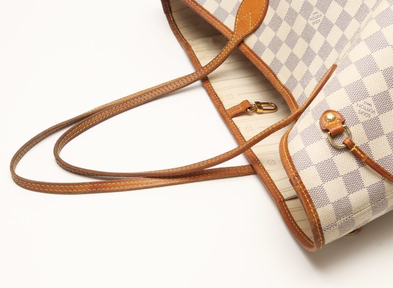 Louis Vuitton Neverfull MM Damier Azur N51107 - immagine 14