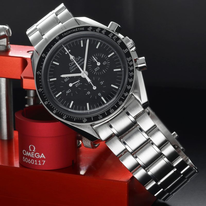 c. 2002 Omega Speedmaster Professional Moonwatch 35705000 Full Set - Omega Serviced - Image 2