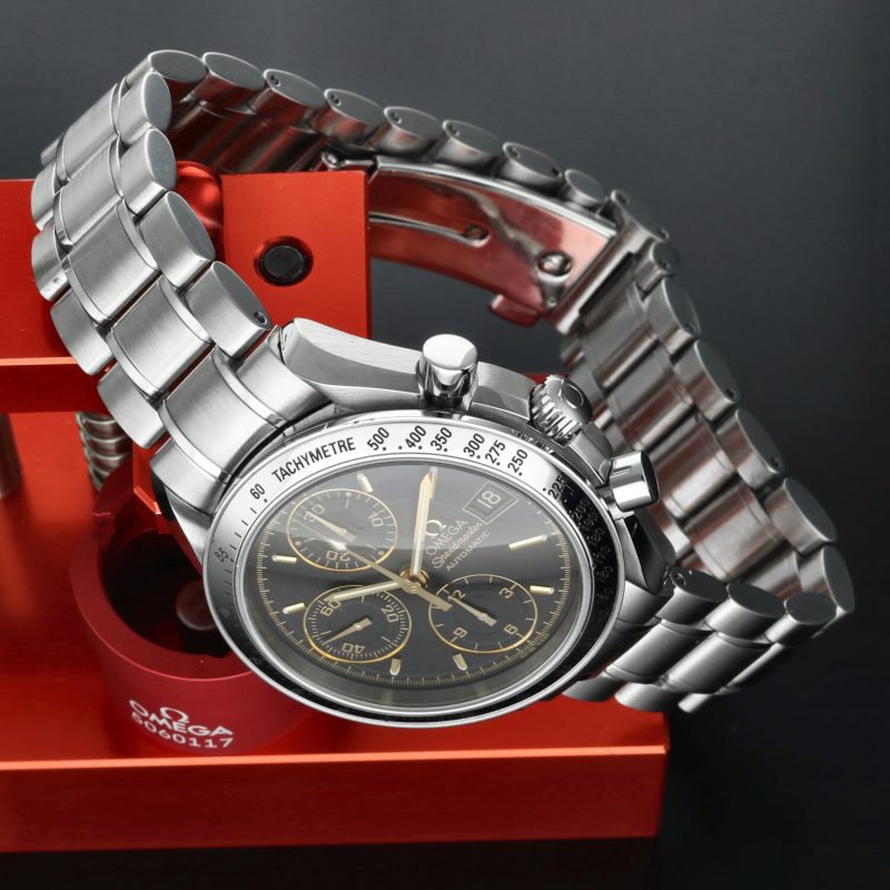 2005 Omega ref. 35135400 Speedmaster Date Reduced Japan Limited Box & Papers - Omega Serviced - Image 12