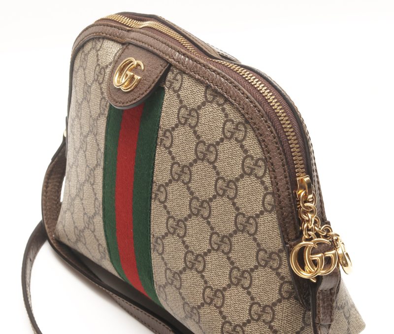 Gucci Borsa a Spalla Ophidia GG Supreme 499621 Misura Piccola - immagine 7