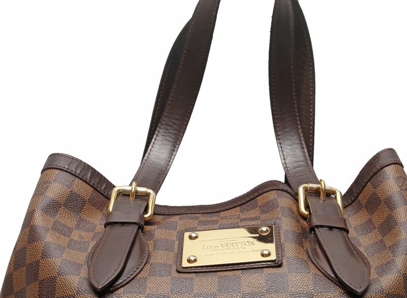 Shoulder Bag Louis Vuitton Hampstead MM Damier Ebene N51204 - Image 8