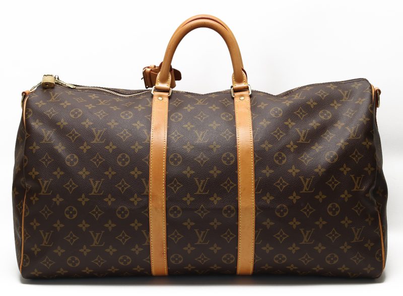 Borsa da Viaggio Louis Vuitton Keepall 55 Monogram Canvas M41424 - immagine 5