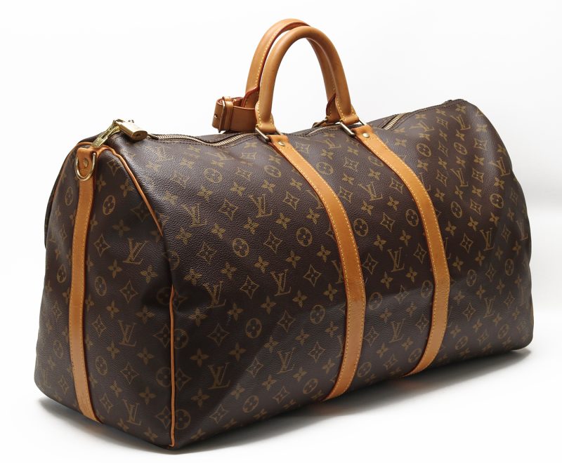 Borsa da Viaggio Louis Vuitton Keepall 55 Monogram Canvas M41424 - immagine 6