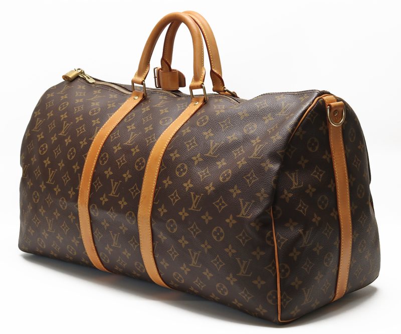 Borsa da Viaggio Louis Vuitton Keepall 55 Monogram Canvas M41424 - immagine 7