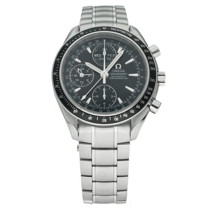 c. 2008 Omega ref. 32205000 Speedmaster Triple Date Automatic Steel on Steel 40mm - Image 15