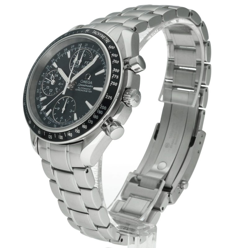 c. 2008 Omega ref. 32205000 Speedmaster Triple Date Automatic Steel on Steel 40mm - Image 14