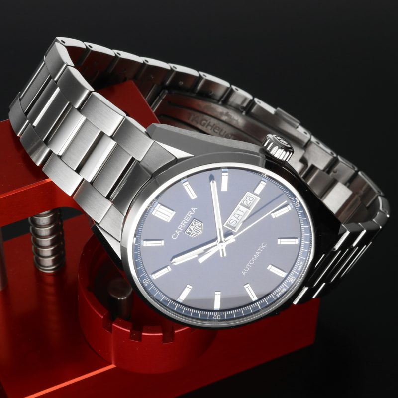 2022 TAG Heuer Carrera Calibro 5 Day & Date WBN2012.BA0640 Automatico 41mm Full Set - immagine 3