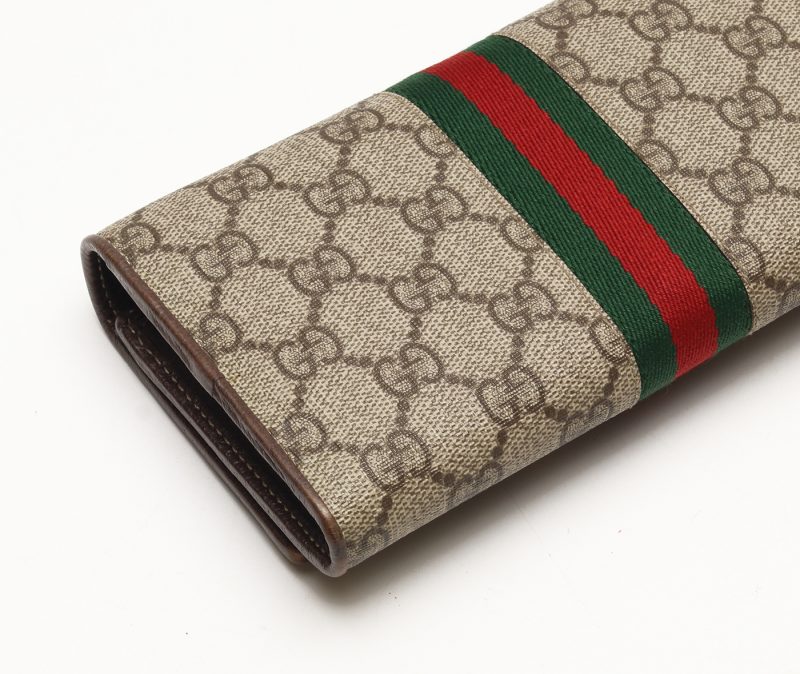 Gucci GG Supreme Ophidia Chain Wallet, Mini Bag with Strap, Reference 546592 - Image 9