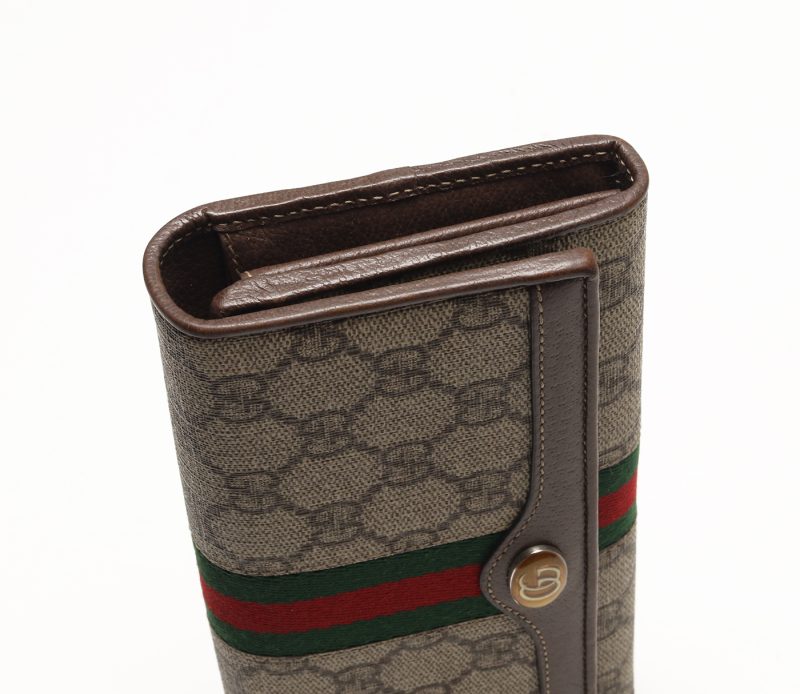 Gucci GG Supreme Ophidia Chain Wallet, Mini Bag with Strap, Reference 546592 - Image 11