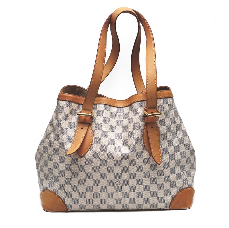 Louis Vuitton Damier Azur Hampstead MM N51206 Pre Loved - Image 6