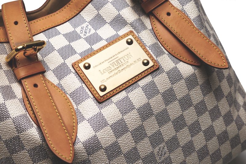 Louis Vuitton Damier Azur Hampstead MM N51206 Pre Loved - Image 11