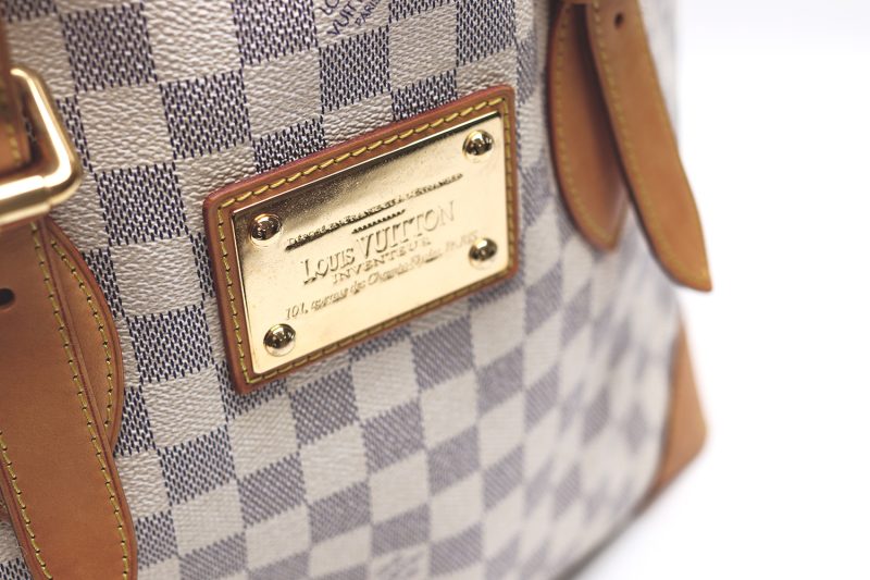 Louis Vuitton Damier Azur Hampstead MM N51206 Pre Loved - Image 13