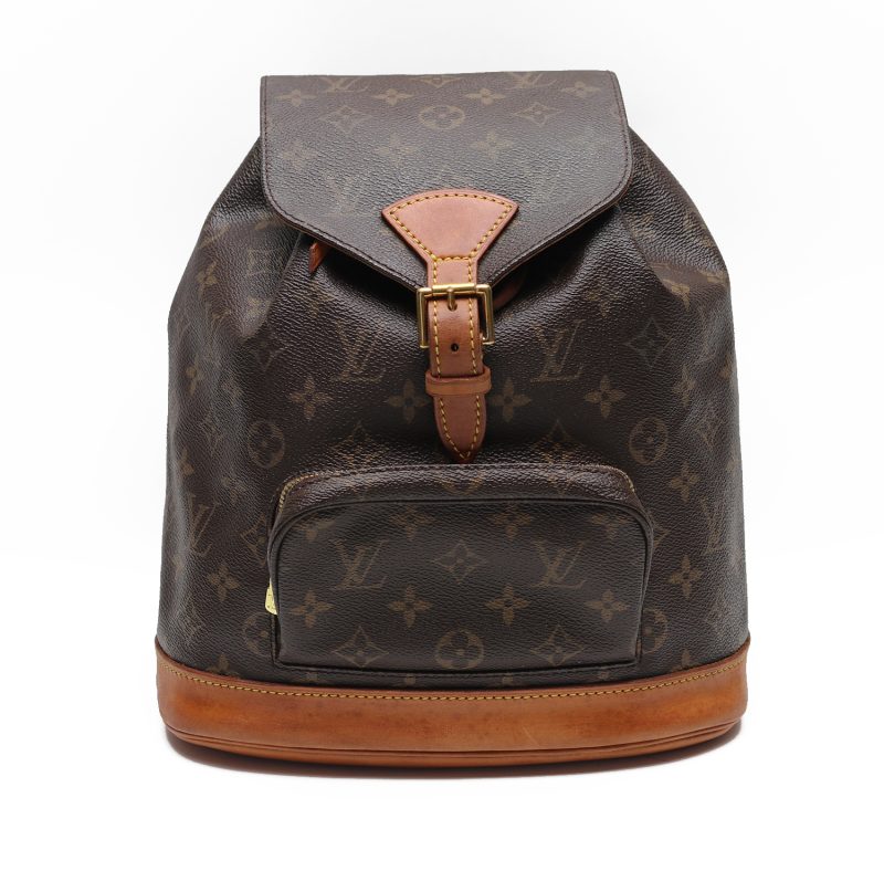 Louis Vuitton Montsouris MM M51136 Monogram Preloved Backpack