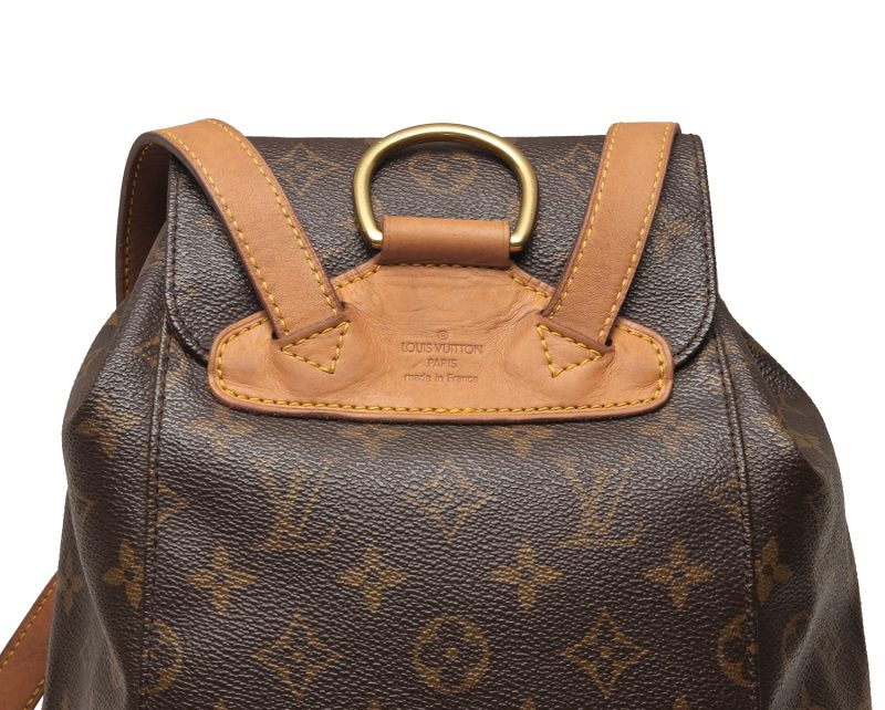 Louis Vuitton Montsouris MM M51136 Monogram Preloved Backpack - Image 11