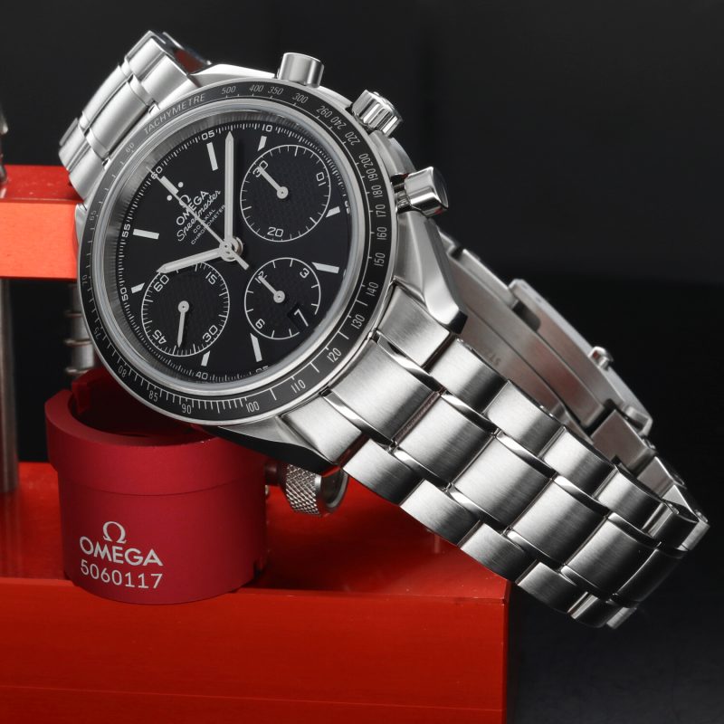 c. 2024 Unworn Omega Speedmaster Racing 326.30.40.50.01.001 Automatic 40mm Full Set - Image 2